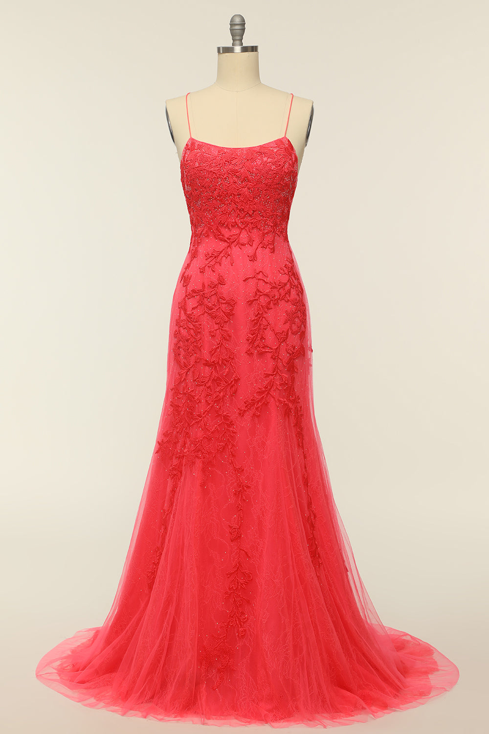 Party Dress Australian, Coral Backless Long Prom Dress with Appliques