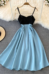 Homecoming Dress 2037, Blue A-Line Short Dress