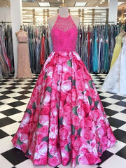 Evening Dresses Stunning, a line spaghetti straps floral prom dress 2024 floor length long prom dresses evening dress