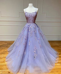 Dress Aesthetic, Cute Round Neck Tulle Short Prom Dress, Tulle Homecoming Dress