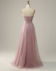 Party Dress Quotesparty Dresses Wedding, A-Line Sweetheart Neckline Long Prom Dress With Appliques