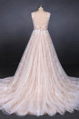 Wedding Dress Designer, Gorgeous Long Backless Wedding Dresses Ivory Lace Wedding Gowns