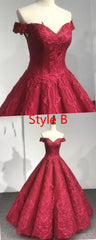 Party Dress Shops Near Me, Gorgeous Pink Off The Shoulder Ball Gown Prom Dresses With Appliques