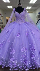 Formal Dresses Ballgown, Princess Lilac Quinceanera Dresses
