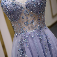 Formals Dresses Short, Sparkly A Line Spaghetti Straps Lace Up Back Long Prom Dresses, Evening Party Dresses