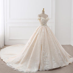 Wedding Dress Mermaid, Gorgeous Off The Shouder Ball Gown Long Wedding Dresses Bridal Dresses