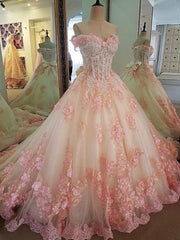 Blue Bridesmaid Dress, A line ball gown prom dress long evening gown