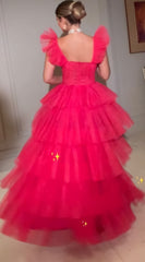 Party Dress For Babies, A-line Long Prom Dresses Fashion Formal Dress