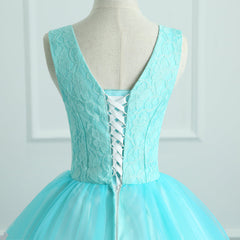 Prom Dresses Designers, Adorable Light Blue Tulle with Flowers Floor Length Ball Gown Formal Dress, Blue Sweet 16 Dresses