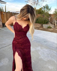 Tights Dress Outfit, Burgundy long prom dresses, Satin evening dresses,party dresses, formal dress