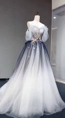 Prom Dress Inspiration, Ombre Prom Dresses Long Evening Dresses