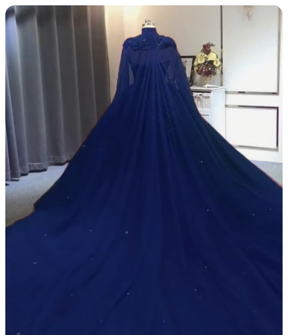 Prom Dresses Ball Gowns, Elegant Lace Embroidery Tulle Beaded Quinceanera Dresses, Navy Blue Ball Gown Prom Dress, With Cape