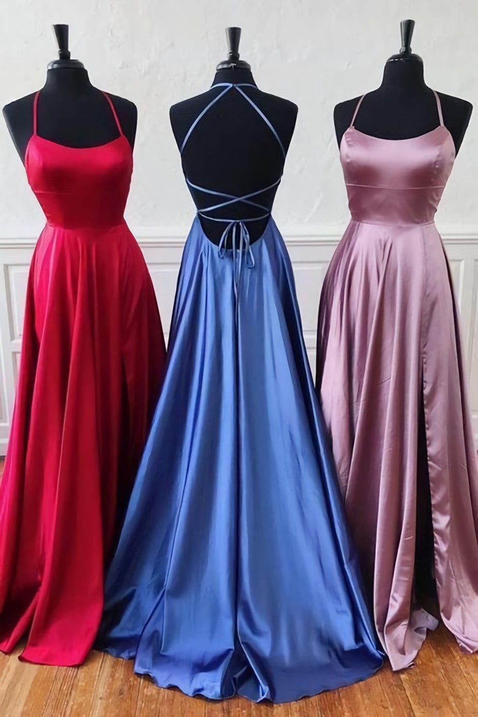Prom Dresses For Girls, Sexy Backless Prom Dress Long