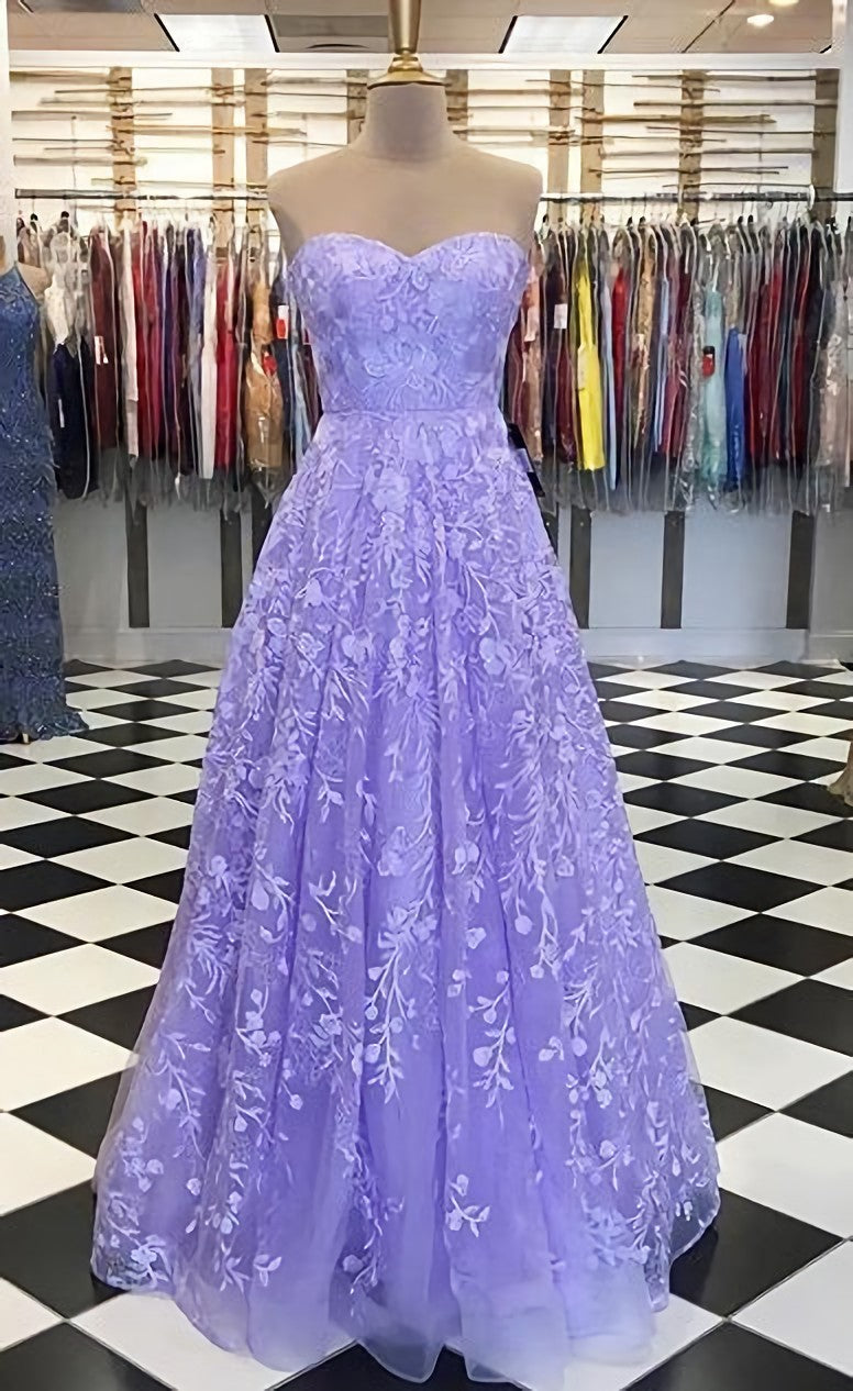 Prom Dresses With Pockets, Lace Long Prom Dress, School Dance Dresses, Fashion Winter Formal Dress