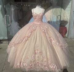 Prom Dresses 2034 Black, Baby Pink Quinceanera Dress, Elegant Prom Dresses, Long Evening Dress