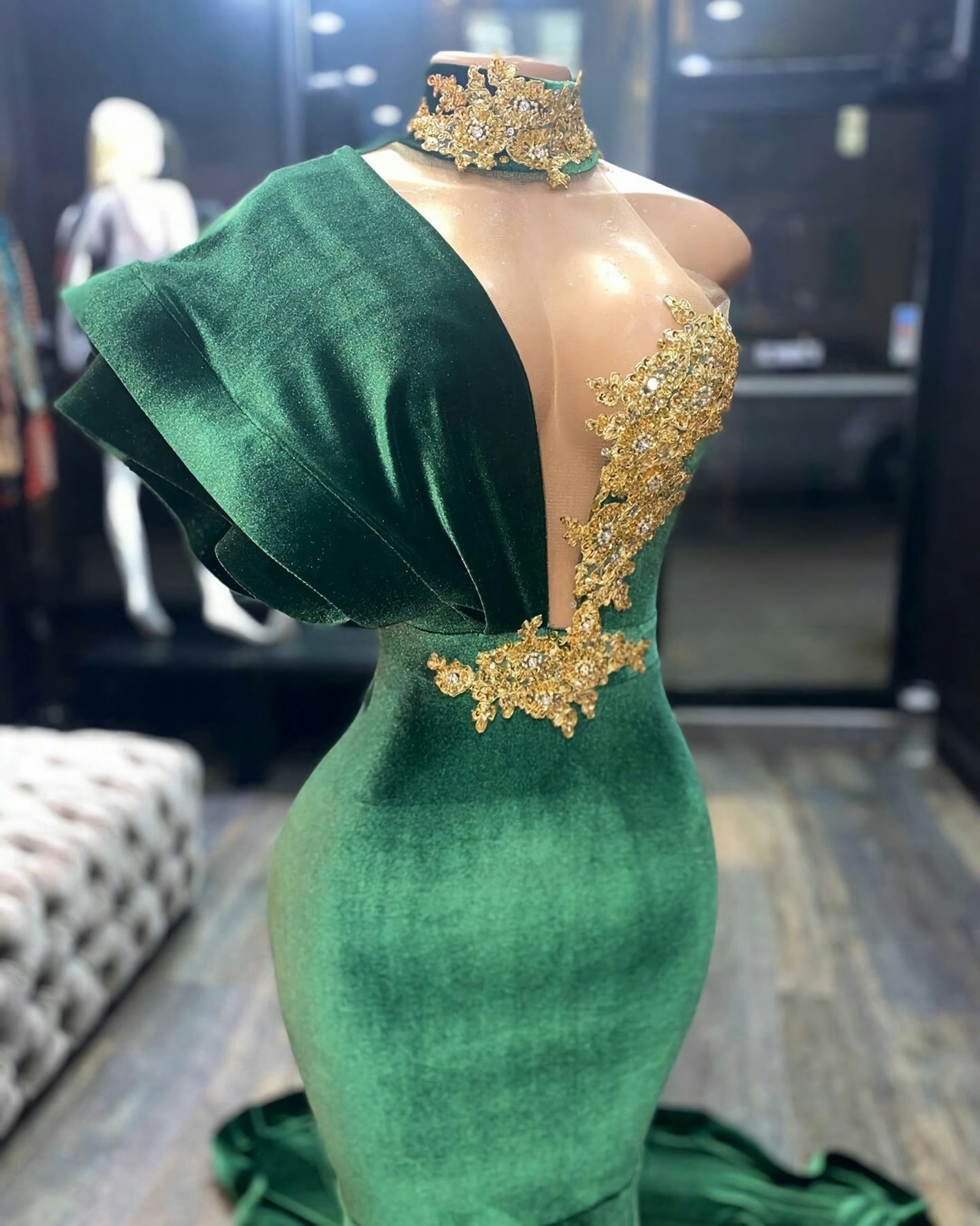 Prom Dress 2030, Green Evening Prom Dresses, Long Prom Dress