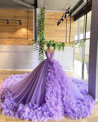 Wedding Dresses Classic, Unique prom dress evening gowns Wedding Dresses with Train prom dress