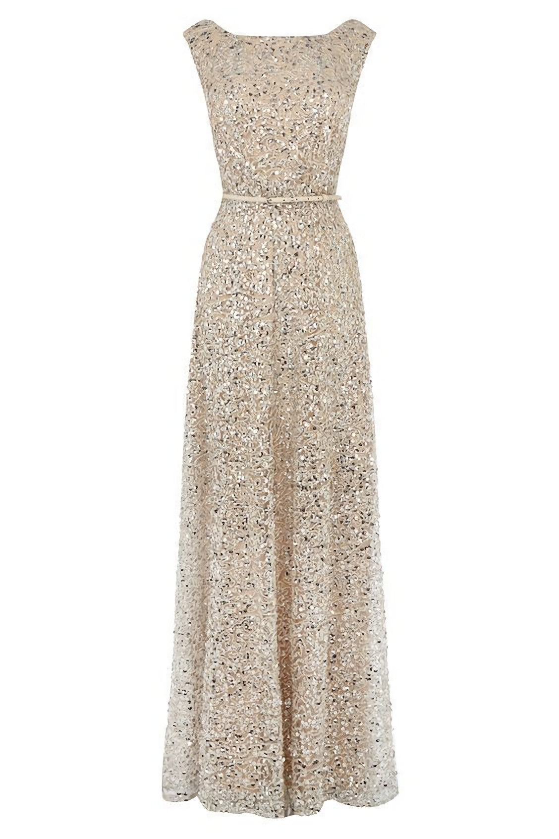 Prom Dresses Affordable, Gorgeous Sequin Prom Evening Gown