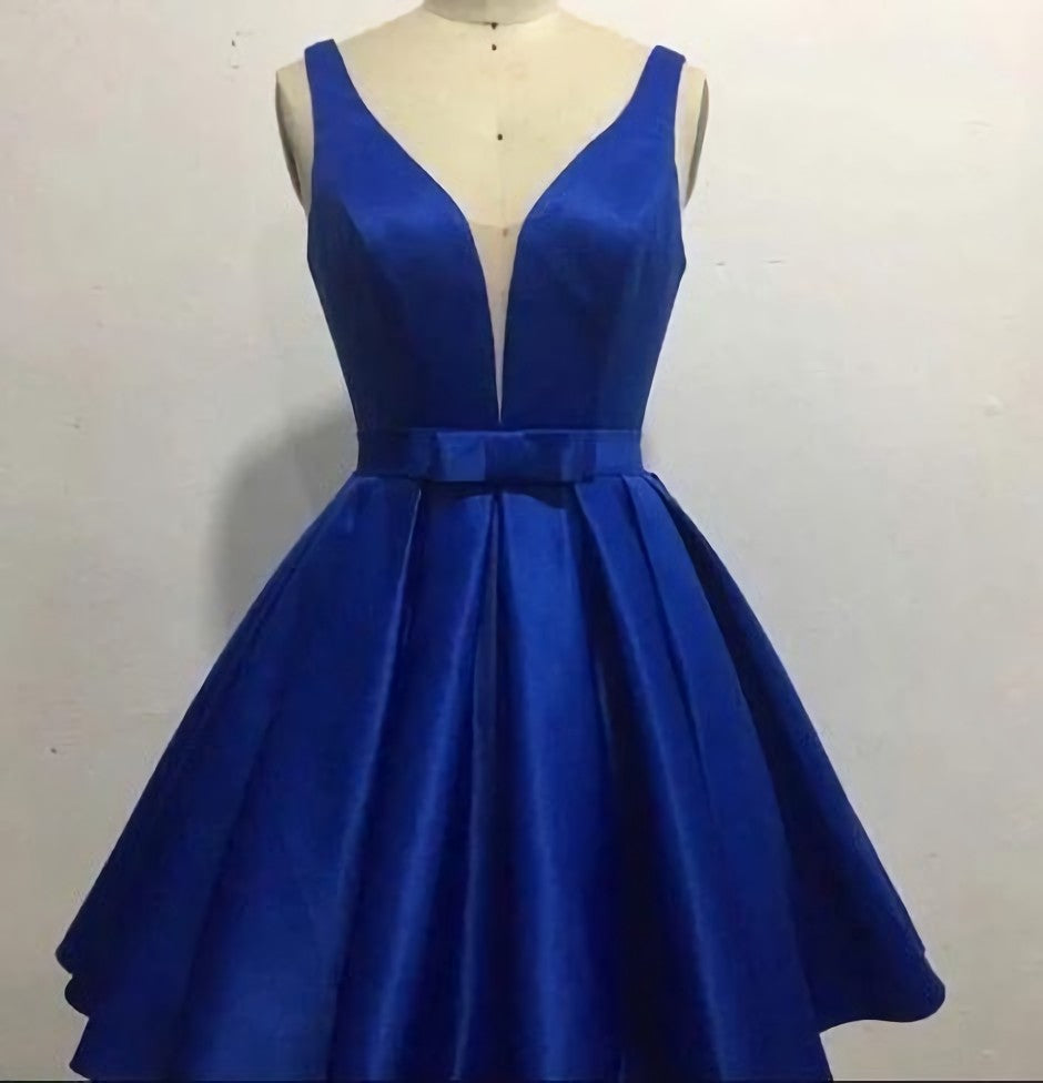Prom Dress 2035, Elegant Homecoming Dress, Royal Blue Homecoming Dresses
