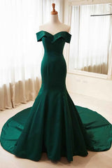 Formall Dresses Short, Charming Sweetheart Long Mermaid Gown, Green Party Dress