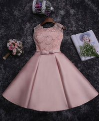 Formal Dressed Long Gowns, Cute Lace Sequins Short Prom Dress, Homecoming Dress