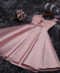 Formal Dress Long Gown, Cute Lace Sequins Short Prom Dress, Homecoming Dress