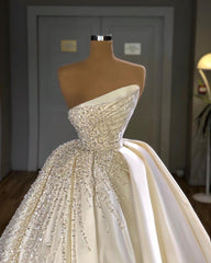 Wedding Dresses Under, Designer Ball Gown Wedding Dress With Crystals Online
