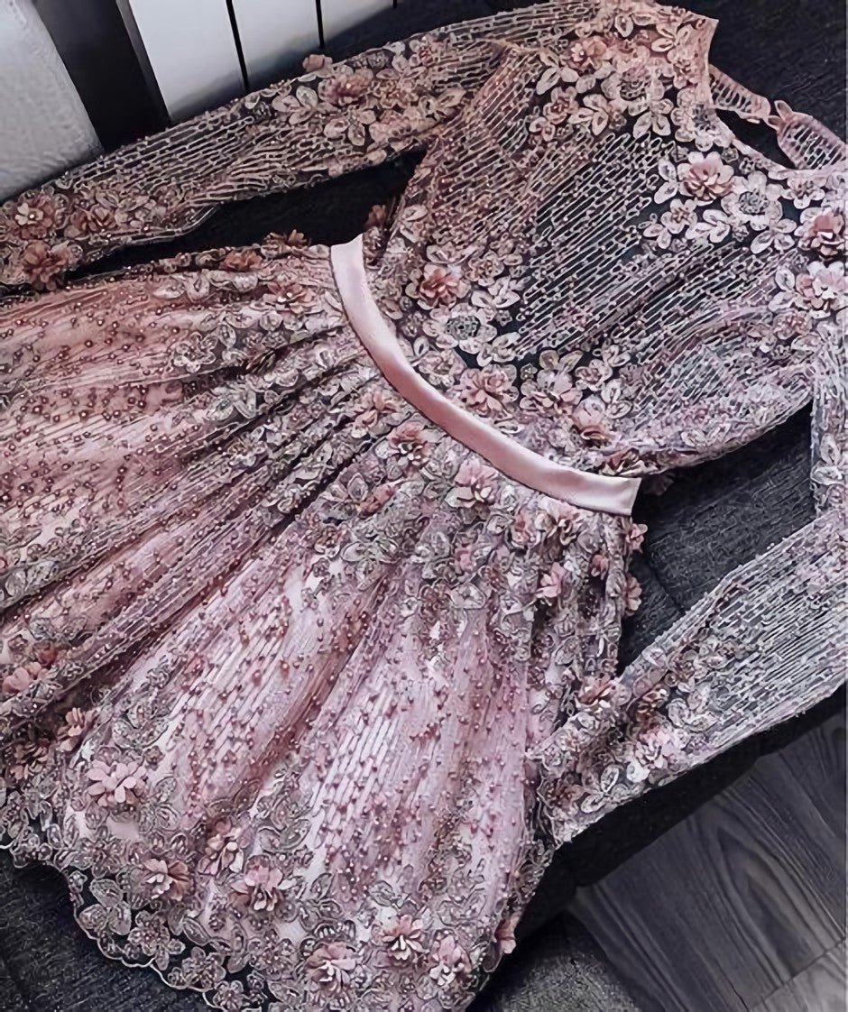 Party Dress Christmas, Cute Homecoming Dress, Pretty Graduation Dress, Pink Homecoming Dresses