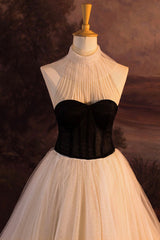 Winter Dress, Elegant Tulle Long A-Line Prom Dress, Evening Party Dress