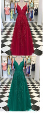 Prom Dress 3 17 Sleeves, Burgundy Turquoise Green Fancy Girls Burgundy Lace Appliques Prom Dresses With Straps