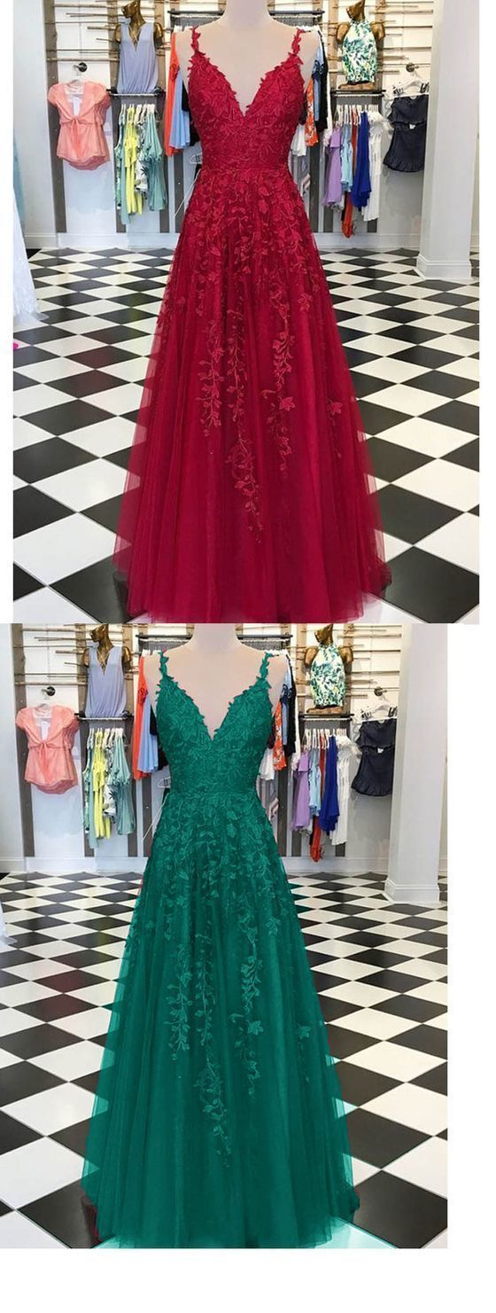 Prom Dresses 3 17 Sleeves, Burgundy Turquoise Green Fancy Girls Burgundy Lace Appliques Prom Dresses With Straps
