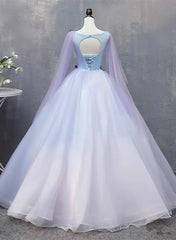 Bridesmaid Dress Black, Lavender Tulle Long Formal Dress with Butterflies£¬Lavender Sweet 16 Dress