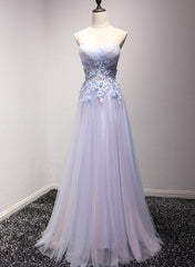 Homecoming Dressed Short, Light Blue and Pink Charming Sweetheart Lace Party Dress , Formal Dress , Formal Gowns