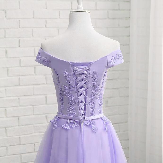 Prom Dress Shops, Light Purple Short New Style Homecoming Dress,New Party Dresses
