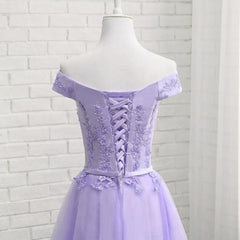 Prom Dress Shops, Light Purple Short New Style Homecoming Dress,New Party Dresses
