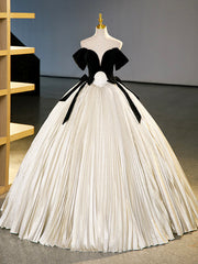 Homecomming Dresses Fitted, Black Velvet Long Prom Dress, Champagne A-Line Formal Dress Evening Dress