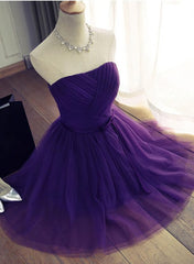 Red Formal Dress, Lovely Purple Homecoming Dress , Cute Formal Dress