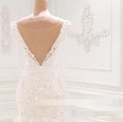 Wedding Dress Deals, Luxurious Off the Shoulder Mermaid Wedding Dress New Arrival Lace AppliquesBridal Gowns