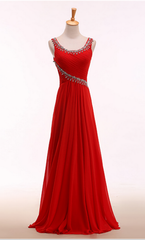 Party Dresses Pink, Elegant red crystal long skirt long skirt high - grade womens wear high-end womens Evening Dresses