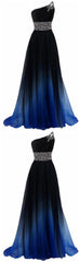 Party Dress Quick, New Arrival One Shoulder Beaded Long Prom Dress, Custom Made Women Party Gowns
