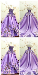 Party Dress Style, Beautiful Sweetheart 3D Flowers Adorned Prom Dresses, Embroidery Satin Lace Appliques Bandage Formal Special Occasion Evening Party Gowns