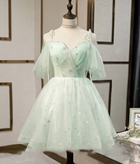 Club Outfit For Women, Beautiful Beads Tulle Sweetheart Neckline Homecoming Dresses