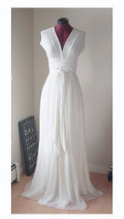 Wedding Dress For Dancing, New Design The Charming White Real Made On Sale Simple Prom Dresses
