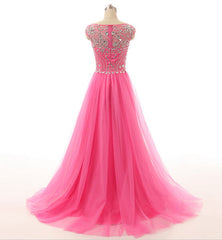 Red Gown, Pink Prom Dresses, Pink Evening Gowns Simple Formal Dresses, Prom Dresses, Teens Fashion Evening Gown Beadings Evening Dress, Pink Party Dress, Prom Gowns