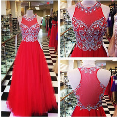 Party Dress Express Photos, Red Red Elegant Modest Simple 2024 Evening Dresses