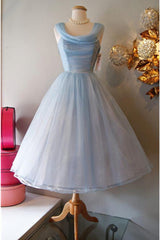 Bridesmaid Dress For Girls, Princess Simple Homecomign Cheap Handmade Short Prom Dresses