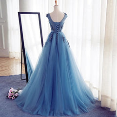 Party Dress For Wedding, Appliques A Line Prom Dresses, Long Prom Dresses, Cheap Prom Dresses, Evening Dress, Prom Gowns Formal Women Dress, Prom Dress