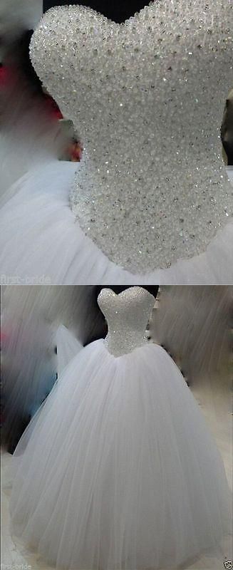Wedding Dress Fall, wedding dresses new white ivory beadding wedding dress bridal gown custom size