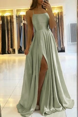 Party Dresses Night Out, sage green prom dress