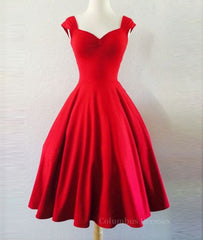 Formal Dress Styles, Simple Short Red Prom Dresses, Short Red Homecoming Dresses, Formal Dresses
